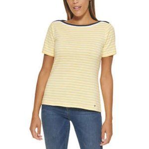 Tommy Hilfiger Boatneck Tee sz L